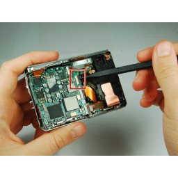 Замена модуля датчика CCD Sony Cyber-shot DSC-T1