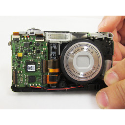 Замена объектива Casio Exilim EX-Z80
