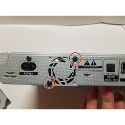 Samsung UBD-KM85C Замена вентилятора B