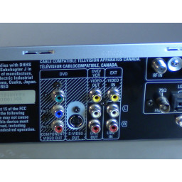 Проверка аудио / видео кабелей на Panasonic SA-HT810V