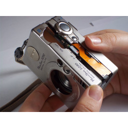 Замена корпуса камеры Canon PowerShot S230