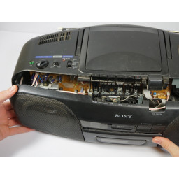 Замена передней панели Sony CFD-8